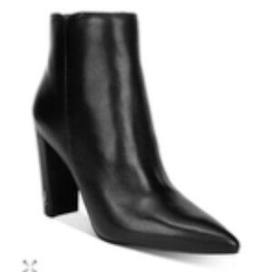 Sam Edelman Raelle Black Leather Bootie Size 6.5
